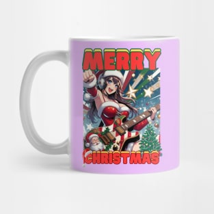 Kawaii, Anime Girl, Christmas, Merry Christmas | Catsie Cat Mug